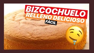 💛como Rellenar Un Bizcochuelo 💛principiantes [upl. by Ainsley]