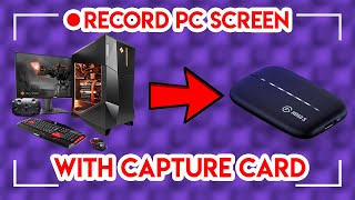 How to record computer screen on Elgato HD60S Capture card [upl. by Wyck]