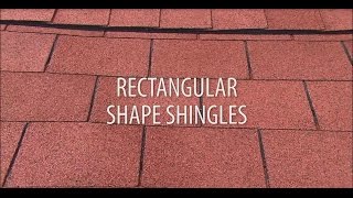 Installing rectangular roof shingles [upl. by Fritzsche]