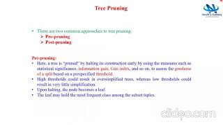 Decision Tree Pruning  By Neelis Galaxy [upl. by Llenroc781]