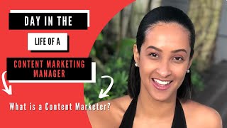 Day in the Life of a Content Marketing Manager [upl. by Kassity]