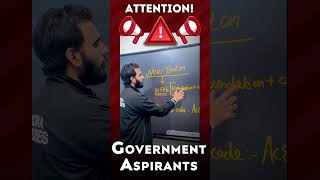 Attention  Government Aspirants [upl. by Veno]