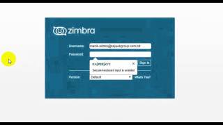 How to Login Zimbra Mail [upl. by As494]