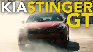 2018 Kia Stinger Review and First Drive  Kia Stinger GT Review [upl. by Oiracam]