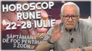 HOROSCOP RUNE 2228 iulie 2024 Mihai Voropchievici 3 zodii în focuri [upl. by Avek767]