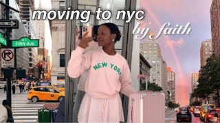 MOVING TO NYC BY FAITH ✨ testimony  miraculous provision  vlog [upl. by Ylekalb]