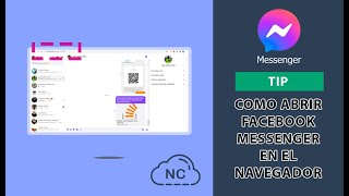 Como Abrir Facebook Messenger en el Navegador Web o Computadora PC [upl. by Rawdon]