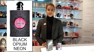 Yves Saint Laurent Black Opium Neon Perfume Review [upl. by Esalb202]