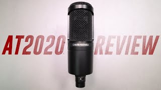 AudioTechnica AT2020 Cardioid Condenser Mic Review  Test vs MXL770 MXL990 Ember More [upl. by Dulsea]