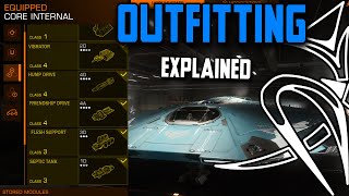 Beginners guide  ship Outfitting modules amp builds explained Elite Dangerous [upl. by Azzil]