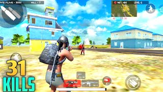 Free Survival Fire Battleground Gameplay 31 Kills [upl. by Yrtnej]