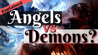 Spiritual Warfare Do Angels Really Fight Demons Explained from the Bible [upl. by Vick]