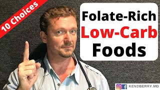 FOLATE Rich LowCarb Foods Folic Acid 2024 [upl. by Laenaj]