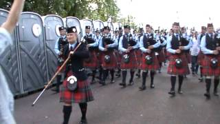 Field Marshal Montgomery Pipe Band World Champions 2012 [upl. by Bernardina]