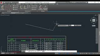 Como dibujar con Rumbo en AutoCAD [upl. by Martz]