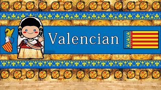 The Sound of the Valencian language  dialect Numbers Greetings Words amp The Wren [upl. by Orelie]