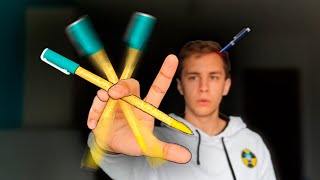 Учусь Pen Spinning за 24 часа [upl. by Rosy]