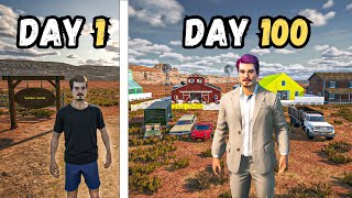 I Played 100 Days In Ranch Simulator Southwest [upl. by Reld]