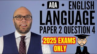 AQA English Language Paper 2 Question 4 2025 Exams Only [upl. by Yoko]