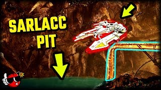 Battlefront 2  Will It Float Testing the Sarlacc Pit on Felucia [upl. by Naloj]