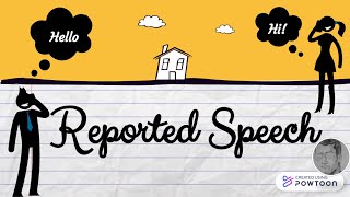 Grammar Introduction to Reported Speech [upl. by Johnsten687]