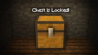 Easy How to Lock your Chests in Minecraft [upl. by Llemhar]