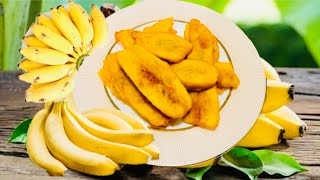 Pazham pori recipe kerala pazham pori Malaysian street foodpisang goreng Indian recipes in tamil [upl. by Hanid]