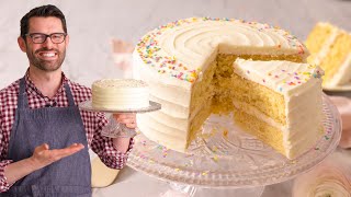 The Most AMAZING Vanilla Cake Recipe [upl. by Octavian373]