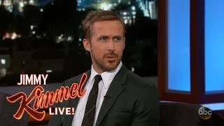 Ryan Gosling on Jimmy Kimmel Live PART 2 [upl. by Kippar]