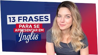 COMO SE APRESENTAR EM INGLÊS  Inglês com a Rennie [upl. by Telimay]