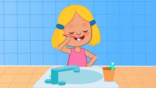 Brush Your Teeth An Educational Tooth Brushing Song for Kids [upl. by Gibbs100]