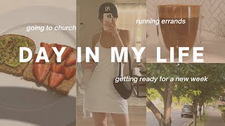 WEEKEND VLOG day in my life church amp getting ready for a new week [upl. by Nahtannhoj]