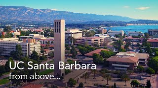 UC Santa Barbara from above [upl. by Notnirb]