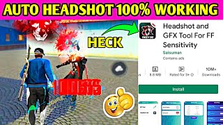 HEADSHOT AND GFX TOOL FOR FREE FIRE MAX  GFX TOOL FOR FREE FIRE MAX  HEADSHOT  HEADSHOT [upl. by Ruff261]