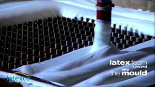 How are Latex Mattresses made  Latexco [upl. by Sabian]