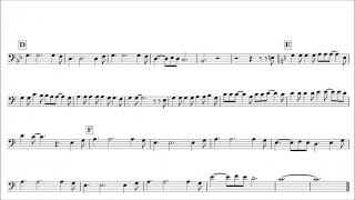 Cello PlayAlong  Hallelujah  Leonard Cohen  with sheet music [upl. by Atir]