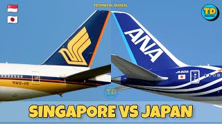 Singapore Airlines Vs ANA All Nippon Airways Comparison 2022 🇸🇬 Vs 🇯🇵 [upl. by Eyoj261]