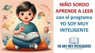 Así aprende a leer a un niño sordo [upl. by Ueih]