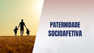 Paternidade socioafetiva [upl. by Estey]