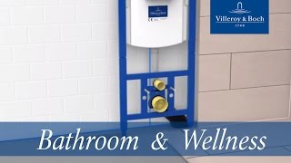 How to install  ViConnect WC frame  Villeroy amp Boch [upl. by Franz695]