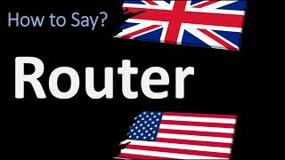 How to Pronounce Router CORRECTLY [upl. by Ottie]