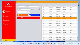 Java Swing Full project Guest House Management System Part 1 [upl. by Kavita]