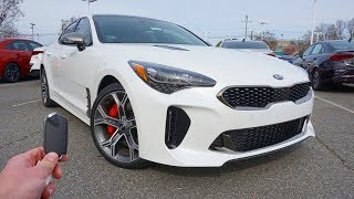 2020 Kia Stinger GT1 Start Up Exhaust Test Drive and Review [upl. by Oniuqa702]