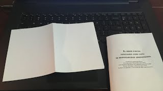 How to print 4 pages on a booklet style 8 pages per paper sheet [upl. by Sundberg184]