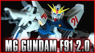 Master Grade MG 1100 Gundam F91 Ver 20  MOBILE SUIT GUNDAM F91 [upl. by Ennairol]