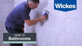 How to Grout Tiles with Wickes [upl. by Kidd]