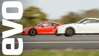 Nissan GTR vs Porsche 911 GT3 RS  which is fastest  evo DRAG BATTLE [upl. by Raymond]