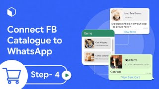 Step 4 Connect FB Catalogue to WhatsApp WhatsApp Catalogue [upl. by Losse569]