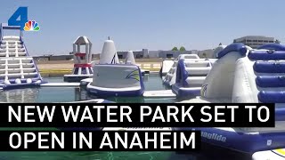 Adventure Lagoon Water Park Set to Open in Anaheim  NBCLA [upl. by Ashwin661]