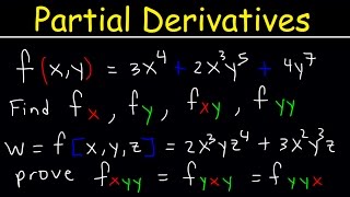 Partial Derivatives  Multivariable Calculus [upl. by Okihsoy]